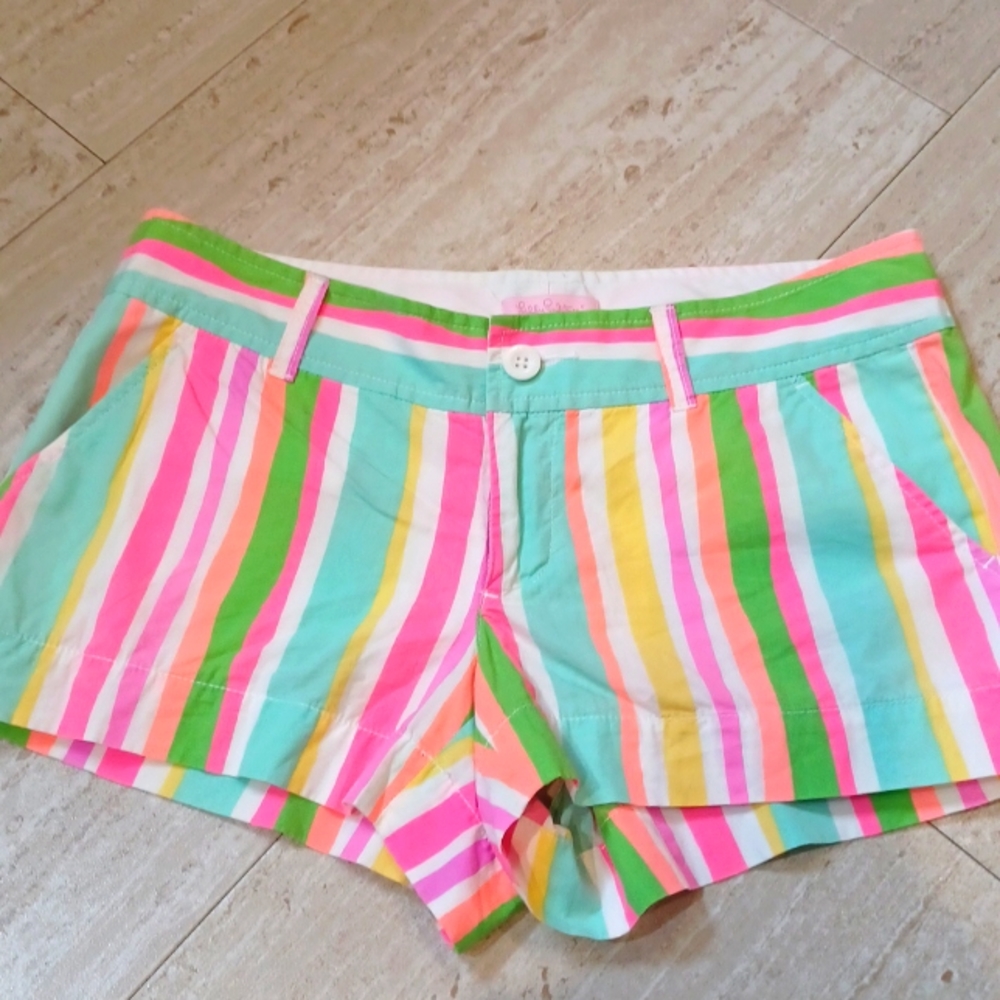 Lilly Pulitzer Bold Striped Shorts